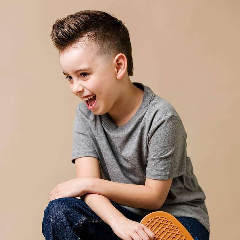 JOHNNY B. Juniors Hair Styling Pomade 2 oz. Jar Curly or Straight Hair for Kids - Image 5