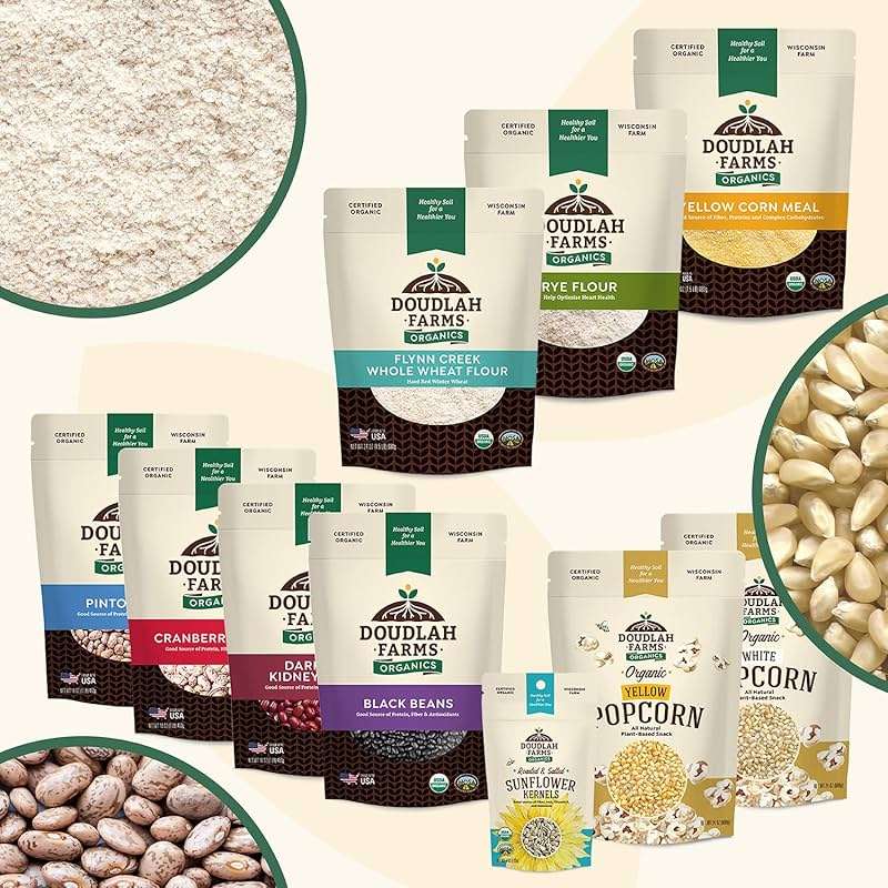 Organic Dried Black Beans 5 lb, Low-Sodium, Non-GMO, Farmed From Regenerative Soil, Tested Clean Certified – Rich in Fiber & Protein – Perfect for Soups, Burritos, Salads & Chili by a Wisconsin Family Farm - Image 8