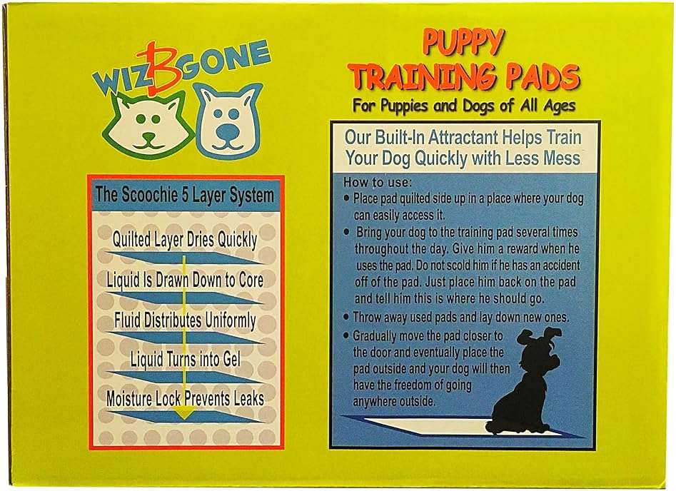 Scoochie Pets Large Dog Training Pads - 100 Pack Puppy Pads, 22 x 22 Absorbent Sheets for Adult & Young Pets - Convenient Box of Leak-Proof Pee Pads for Dogs, Ideal for Home & Travel - Image 2