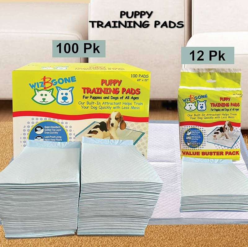 Scoochie Pets Large Dog Training Pads - 100 Pack Puppy Pads, 22 x 22 Absorbent Sheets for Adult & Young Pets - Convenient Box of Leak-Proof Pee Pads for Dogs, Ideal for Home & Travel - Image 3