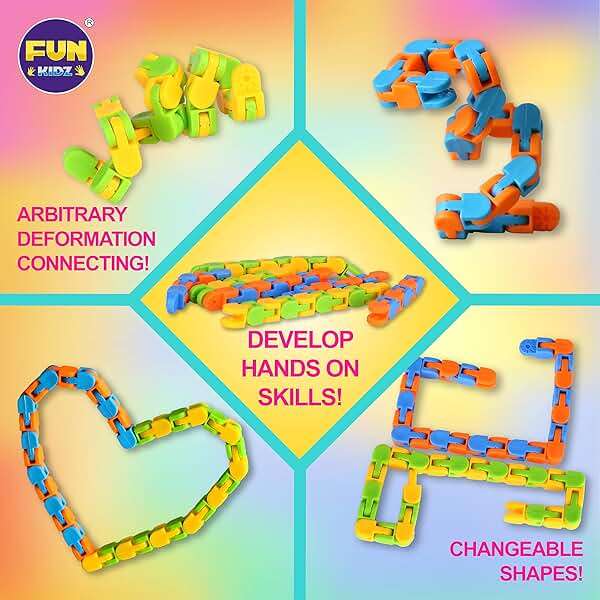 Gift Fidget Box Toys Pack for Kids 3-12, FunKidz Sensory Toys for Boys Girls Age 7-12 Autistic Children in Mystery Storage Portable Box - Image 4