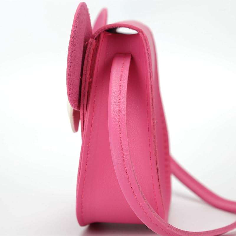 Ondeam Little Mouse Ear Bow Crossbody Purse,PU Shoulder Handbag for Kids Girls Toddlers - Image 4