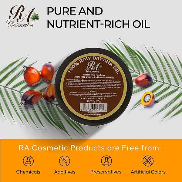 RA Cosmetics Natural Unrefined Batana Oil for Hair Growth & Repair | Nourishing Moisturizer for Damaged Hair - Strengthening Conditioner from Honduras, 4 oz - Image 6