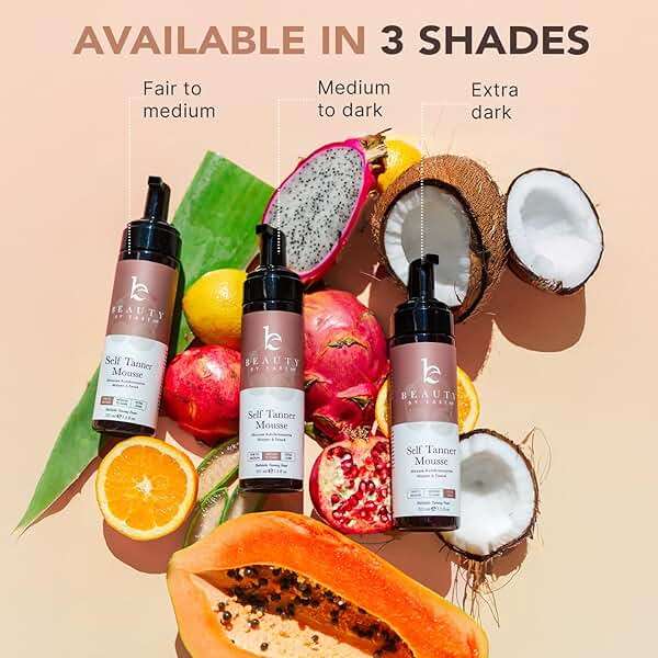 Self Tanner Mousse - USA Made with Natural & Organic Ingredients, Self Tanning Mousse for Dark Fake Tan, Sunless Tanner, Clear & Non Toxic Tanning Foam for Streak Free Finish & Natural Glow - Image 9