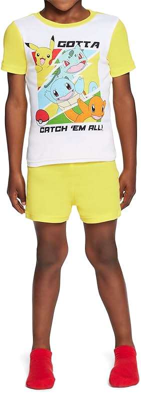 Pokemon boys 6-piece Snug-fit Cotton Pajama Set, Soft & Cute for Kids - Image 2