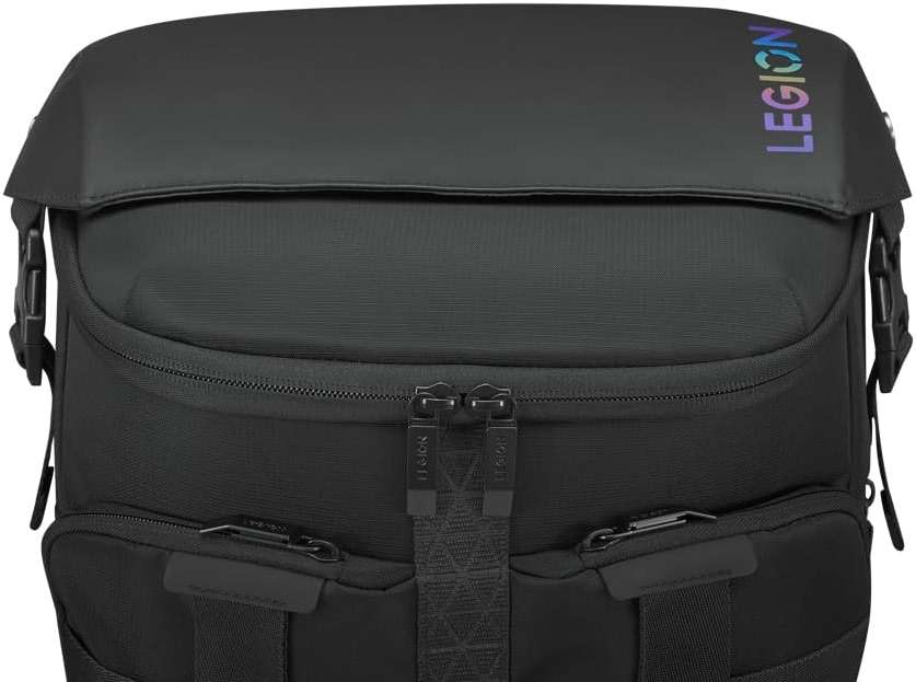 Lenovo Legion Active 17-inch Gaming Backpack - Black - Laptop Compartment - Durable & Water Resistant - Water Bottle Pocket - Image 11
