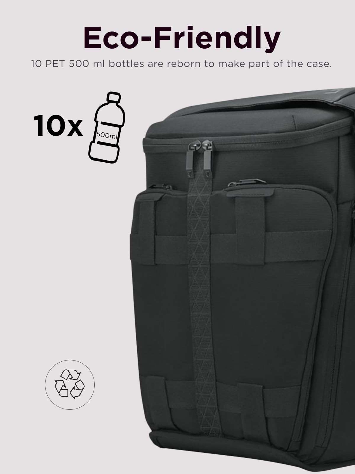 Lenovo Legion Active 17-inch Gaming Backpack - Black - Laptop Compartment - Durable & Water Resistant - Water Bottle Pocket - Image 6