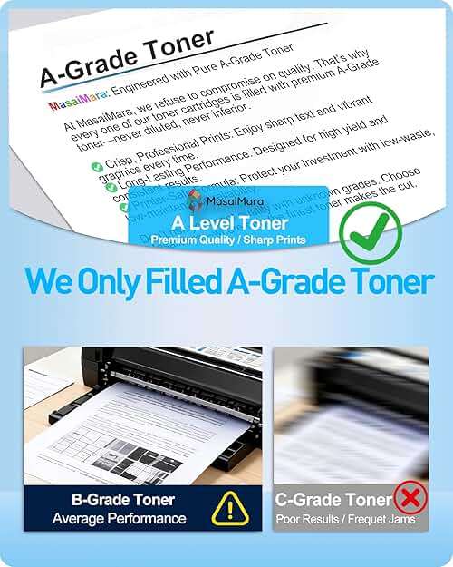 MasaiMara 106R03622 106R03620 Compatible Toner Cartridges Replacement for Xerox Phaser 3330 3330DNI WorkCentre 3335 3345 3335DNI 3345DNI 3345VDNi Printer (Black, 2Pack) - Image 2