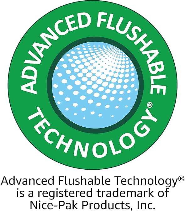 Amazon Basics Flushable Adult Toilet Wipes, Fragrance Free, 42 Count (Pack of 8) (Total 336 wipes) (Previously Solimo), Packaging May Vary - Image 8
