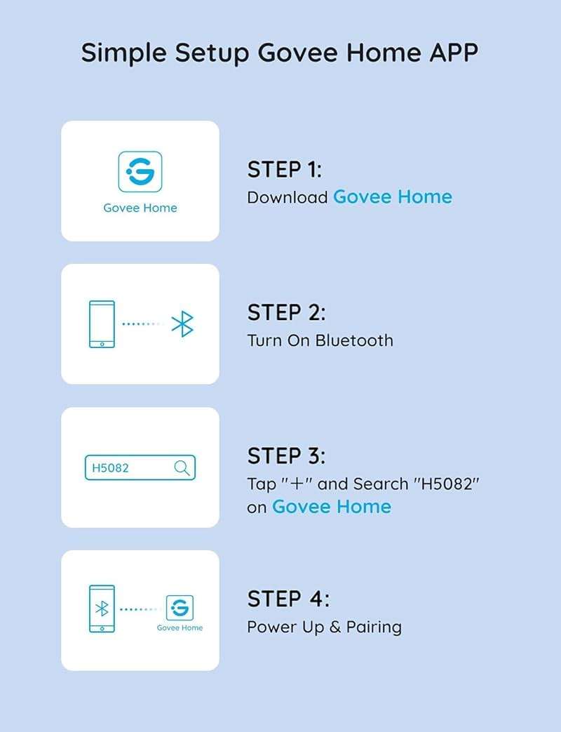 Govee Dual Smart Plug 4 Pack, 15A WiFi Bluetooth Outlet, Work with Alexa and Google Assistant, 2-in-1 Compact Design, Govee Home App Control Remotely with No Hub Required, Timer, FCC and ETL Certified - Image 9