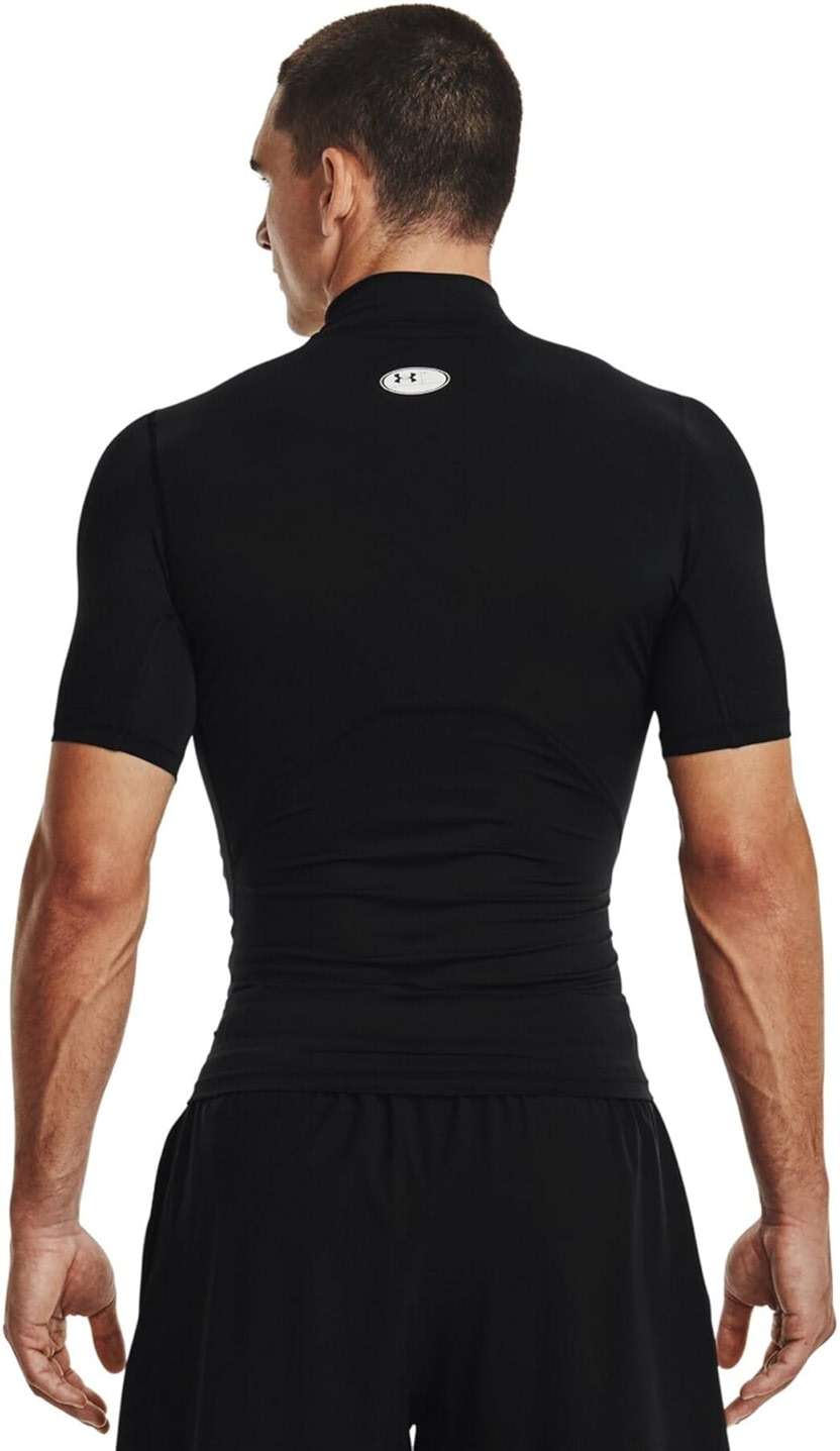 Under Armour HeatGear Armour Comp Mock Short Sleeve T-Shirt - Image 3