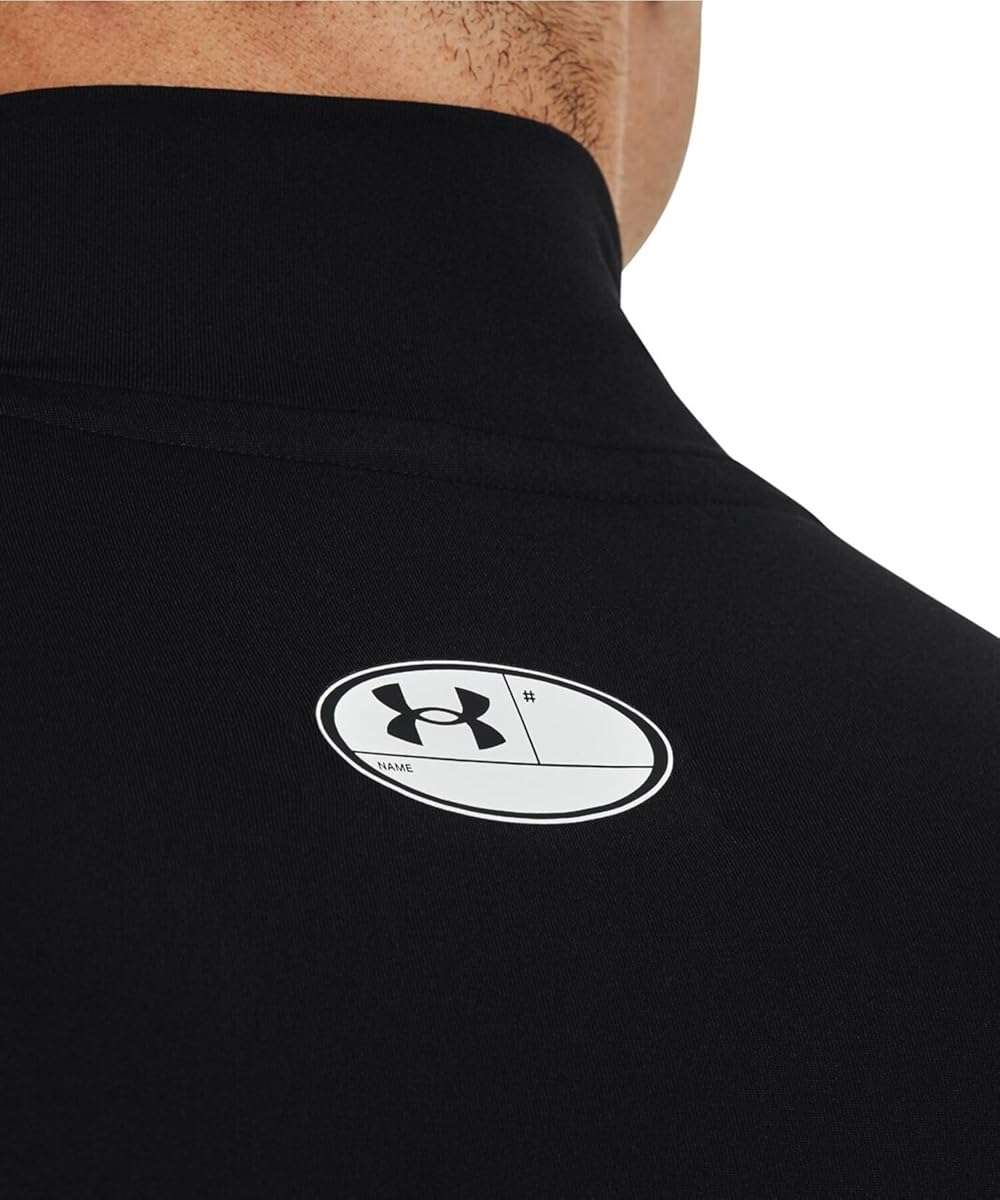 Under Armour HeatGear Armour Comp Mock Short Sleeve T-Shirt - Image 4
