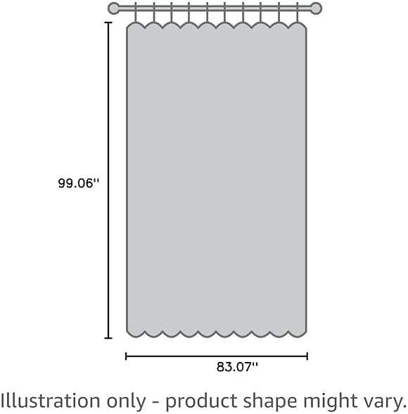 Beauoop Floral 100% Blackout Curtains 84 Inches Long 2 Panels for Bedroom Living Room Grey White Flower Patterned Room Darkening Thermal Insulated Soundproof Grommet Window Treatments Drapes, 52X84 - Image 2