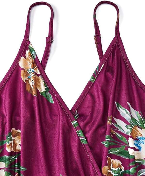 Newshows Women's 2026 Lightweight Summer Wedding Guest Beach Vacation Casual V Neck Split Flowy Maxi Dress - Image 6