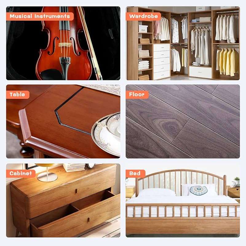 Wood Scratch Repair Kit - 18 Color Wood Fillers Paste for Scratch, Crack, Stain, Discoloration on Vinyl, Hardwood, Laminate, Floor, Furniture, Door, Cabinet, Table, Multi-Surface - Image 6