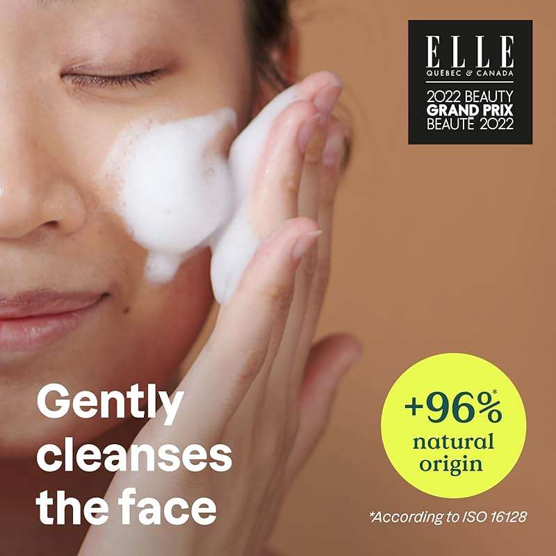 ATTITUDE Micellar Foaming Facial Cleanser, EWG Verified, Dermatologically Tested, Plant and Mineral-Based, Vegan, Coconut & Wildberries Scent, 5 Fl Oz - Image 3