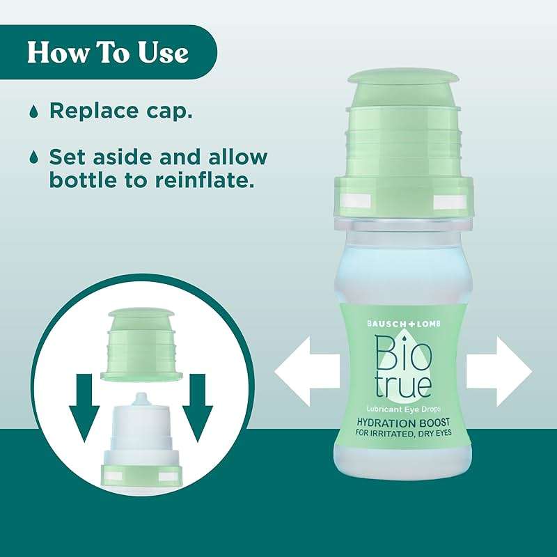 Biotrue Hydration Boost, Preservative-Free Eye Drops for Dry Eyes, Instantly Moisturizes, Rehydrates, Contact Lens Friendly, Refresh & Relieve Eye Irritation, 0.33 FL Oz (Pack of 1) - Image 5