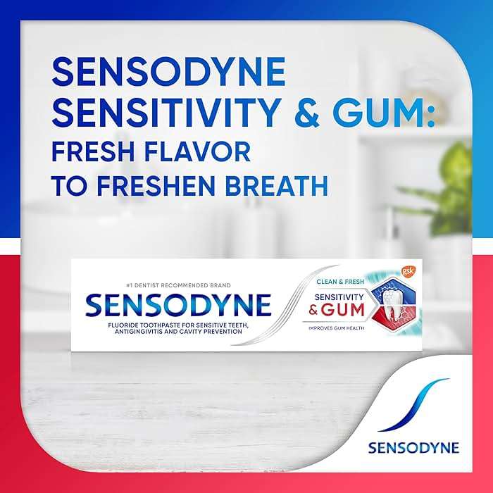 Sensodyne Sensitivity & Gum Sensitive Toothpaste for Gingivitis, Sensitive Teeth Treatment, Clean & Fresh - 3.4 oz (pack of 4) - Image 6