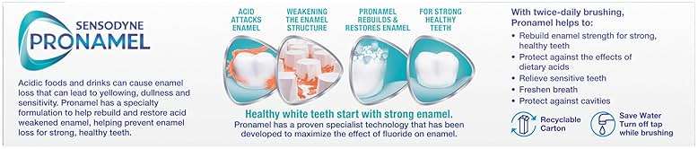 Sensodyne Pronamel Fresh Breath Enamel Toothpaste for Sensitive Teeth and Cavity Protection, Fresh Wave - 4 oz (4 Pack) - Image 15