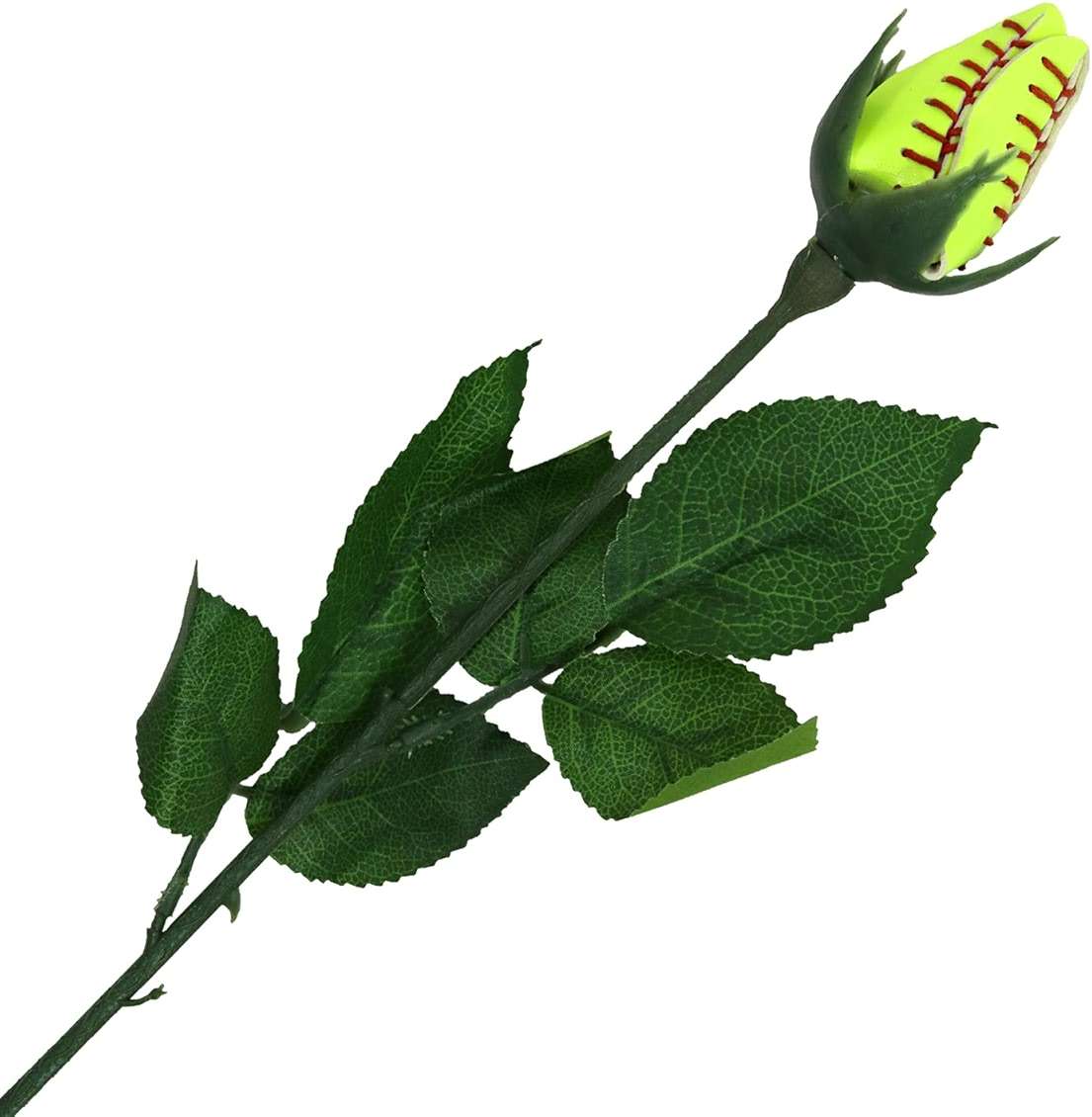 Kenz Laurenz Softball Rose - Sports Roses Flowers Gifts for Girls Mom Coach Team Players Dad Fathers Day - Image 1