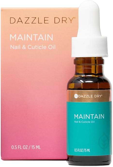 Dazzle Dry Maintain Daily Maintenance Nail & Cuticle Oil, 0.5 oz (15 mL) - Image 2