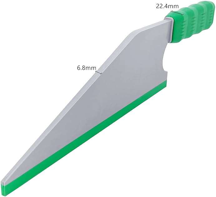 CARTINTS 15inch Long Bulldozer Squeegee Window Tint Squeegee with 10inch Rubber Blade, for Large Areas/Narrow Corners, Cleaning Windshield, Window, Mirrors - Image 3