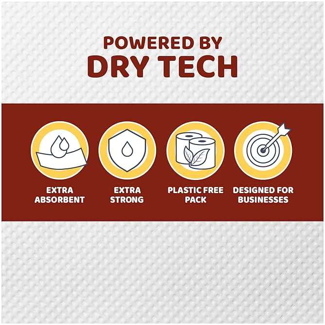 Papernet Centerpull Paper Towels | 6 Rolls Powered by Dry Tech | Compatible with Universal Dispenser | 1-ply 7.6” x 12” - Image 2
