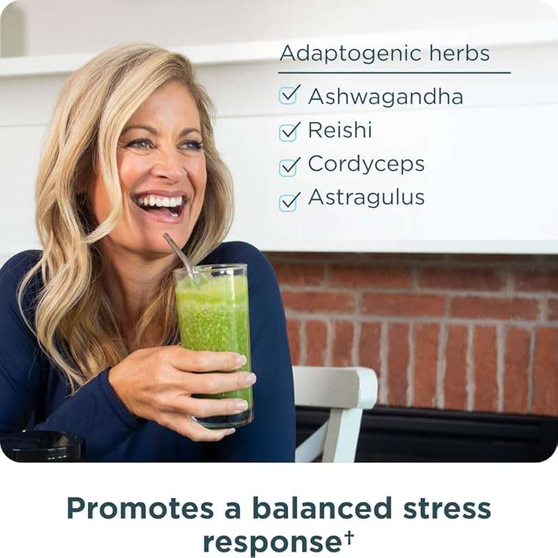 Ancient Nutrition Super Greens Powder, Organic Superfood Powder with Probiotics Made with Spirulina, Chlorella, Matcha, and Digestive Enzymes, 25 Servings, 7.05oz - Image 4