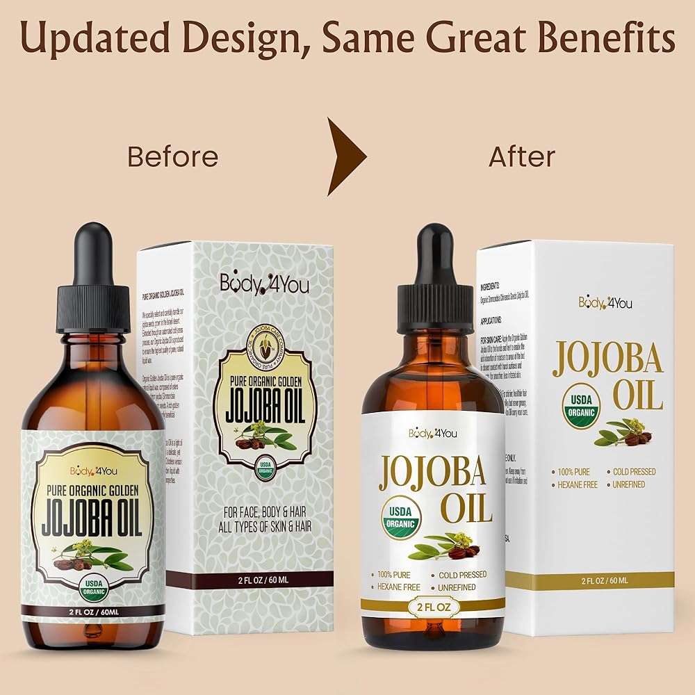 BodyJ4You Organic Jojoba Oil Piercing Aftercare - USDA 100% Pure Cold Pressed Ear Stretching Oil - Gauge Care Nose Septum Cartilage Tragus Navel - Natural Skin Recovery Moisturizer Vegan - Value Pack - Image 8