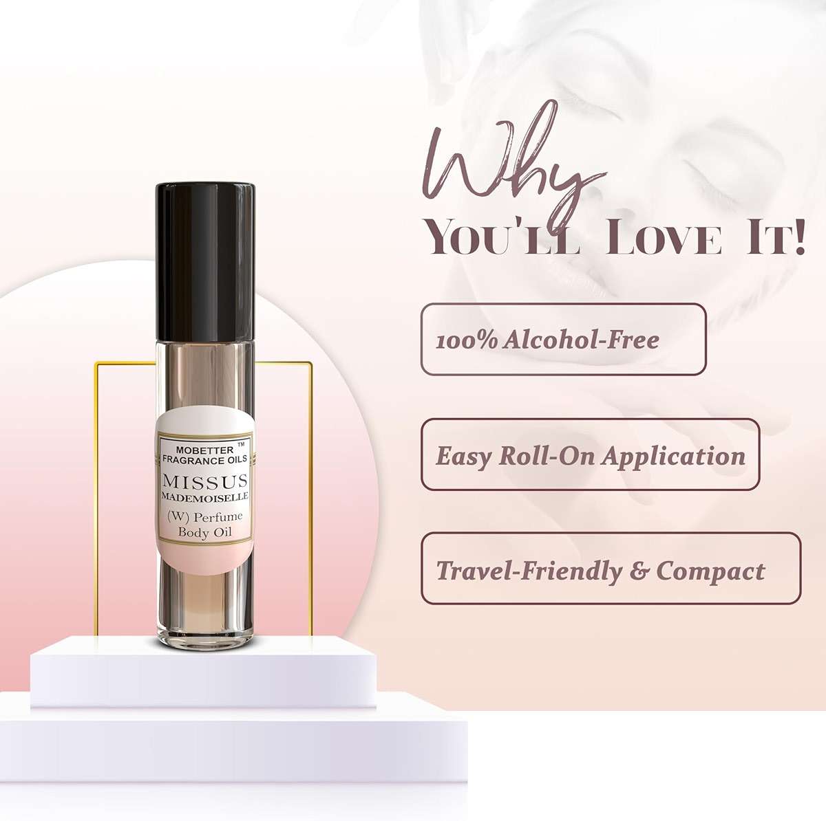 MOBETTER FRAGRANCE OILS Missus Mademoiselle Women Perfume Body Oil - Image 4