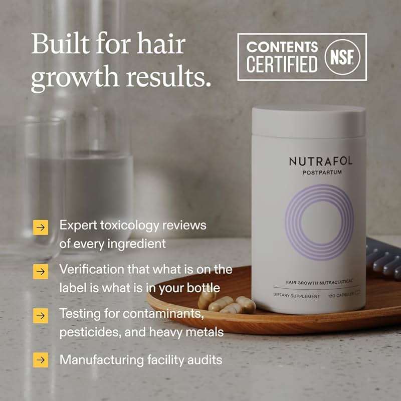 Nutrafol Postpartum Hair Growth Supplement - Image 10