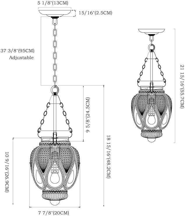 DSMJFU Brass Gold Glass Ceiling Pendant Light Kitchen Island Lighting Farmhouse Vintage Pendant Light Hanging Light Fixture for Dining Room, Entryway, Sink, Breakfast Nook - Image 5