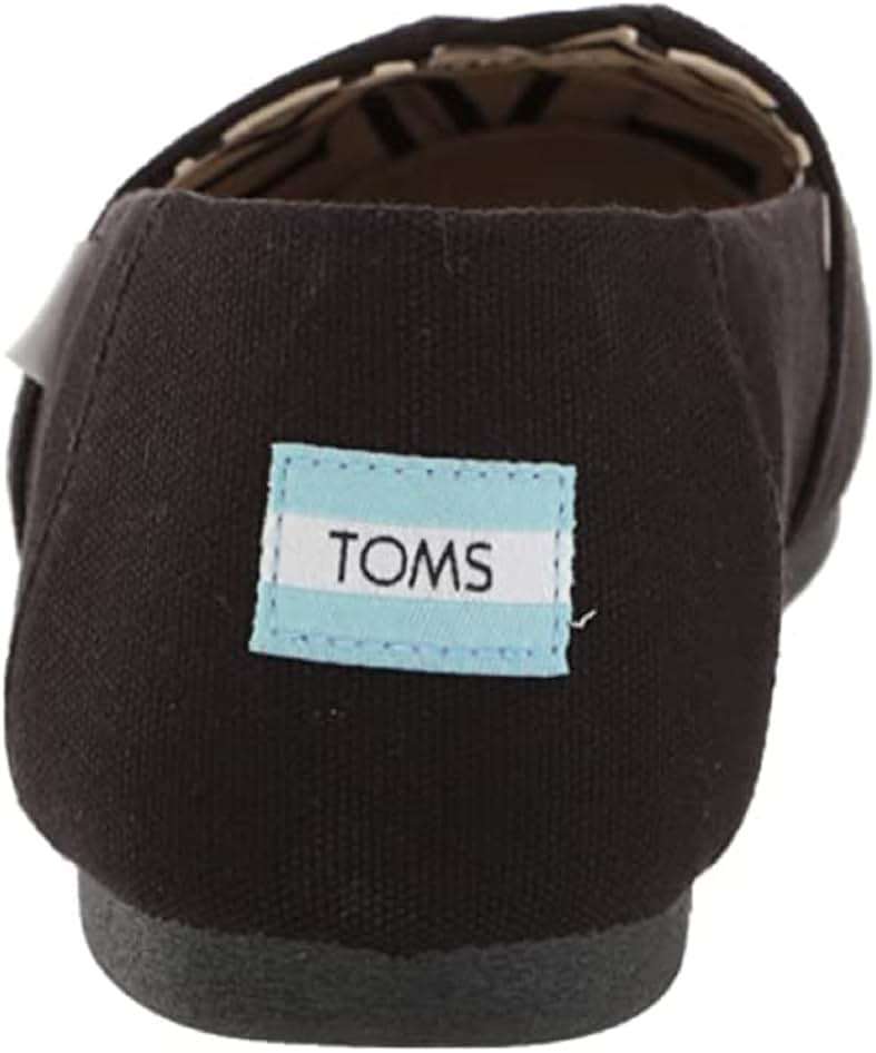 TOMS Women's Alpargata Classic Espadrille, Recycled Cotton Canvas Upper - Image 3