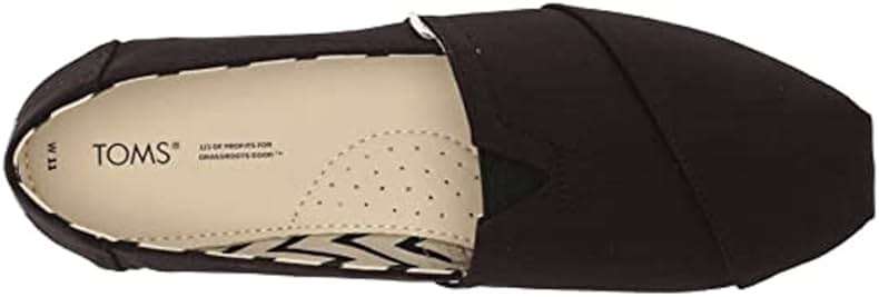 TOMS Women's Alpargata Classic Espadrille, Recycled Cotton Canvas Upper - Image 5