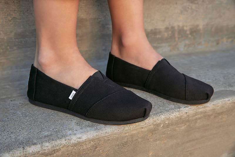 TOMS Women's Alpargata Classic Espadrille, Recycled Cotton Canvas Upper - Image 7