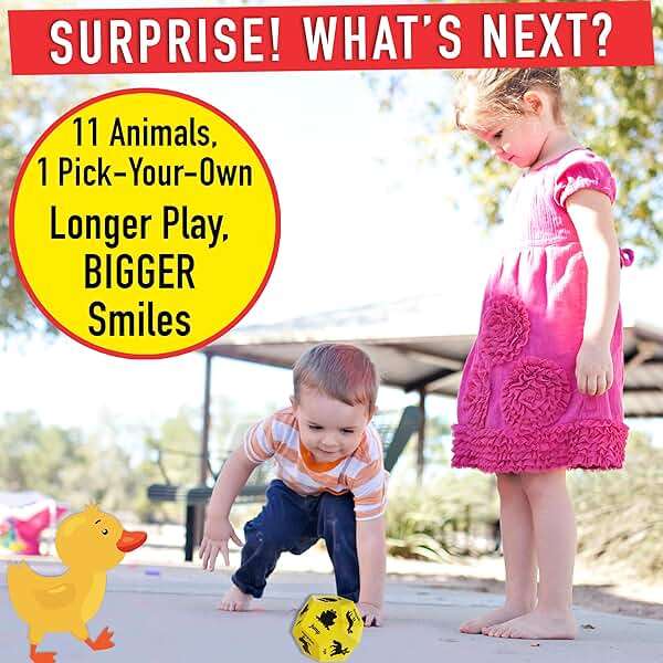 Covelico Animal Exercise Dice - Kids Exercise Equipment, Gross Motor Toys for Toddlers 3-5 & Physical Education Equipment, Recess Toys for Elementary Outside or Indoor Physical Activities for Kids - Image 4
