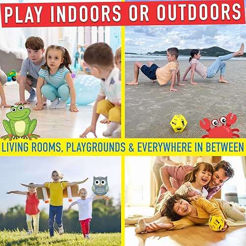 Covelico Animal Exercise Dice - Kids Exercise Equipment, Gross Motor Toys for Toddlers 3-5 & Physical Education Equipment, Recess Toys for Elementary Outside or Indoor Physical Activities for Kids - Image 6