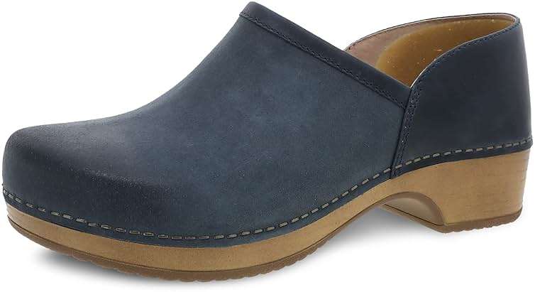 Dansko Brenna Slip-On Clogs for Women – Memory Foam and Arch Support for All -Day Comfort and Support – Lightweight EVA Outsole for Long-Lasting Wear - Image 1