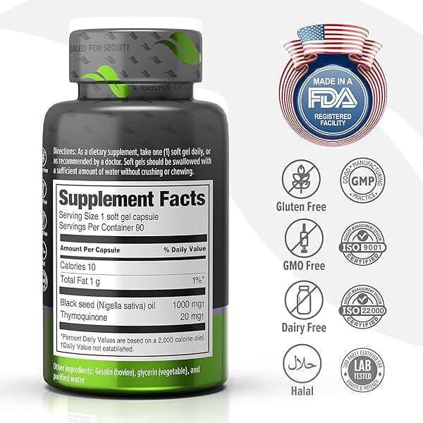 ORZAX Black Seed Oil Cold Pressed 100% Pure | Non-GMO - Rich in Omega 3 6 9 & Thymoquinone | Black Cumin Nigella Sativa Oil for Immune Support, Hair, Skin, Face (1000 mg - 90 Softgel Capsules) | Cold Pressed Nigella Sativa Oil, Omega 3-6-9, Non-GMO, easy-to-swallow softgels for everyday use - Image 2