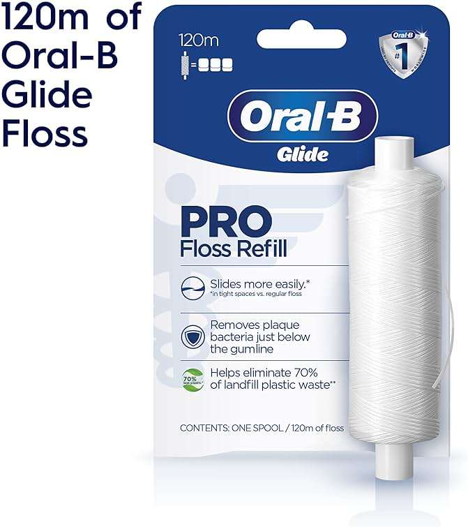 Oral-B Glide PRO Floss Refill, 120m - Image 4