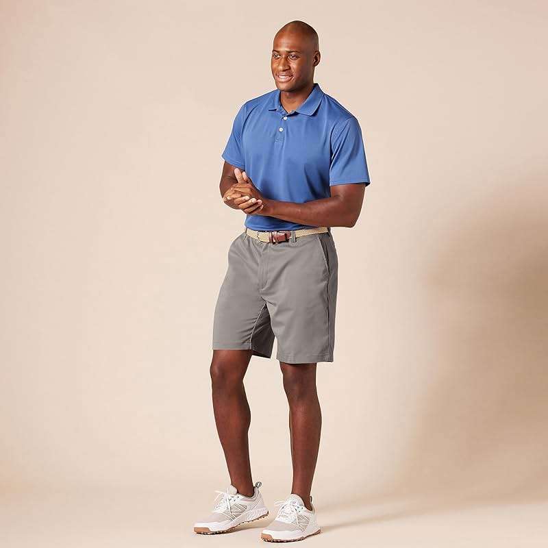 Amazon Essentials Men's Classic-Fit Stretch Golf Shorts with Moisture-Wicking, Active Waistband - Image 7