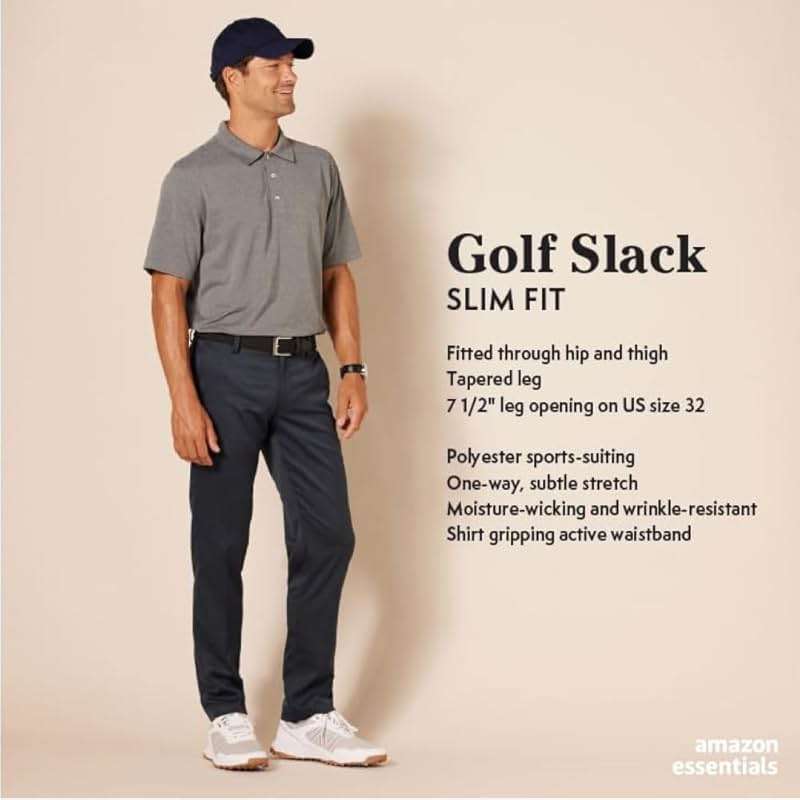 Amazon Essentials Men's Slim-Fit All-Day Stretch Golf Pant - Image 2