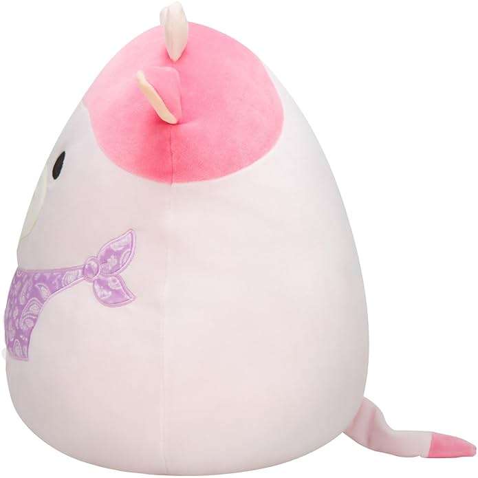 Squishmallows Original 14-Inch Reshma Light Pink Cow with Purple Bandana - Large Ultrasoft Official Jazwares Plush - Image 8