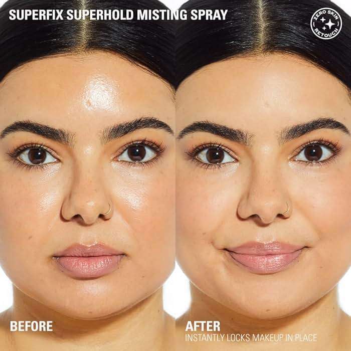 Revolution Beauty London, Superfix Misting Makeup Setting Spray, Ultra Matte & Shine-Free Finish, Long-Lasting Wear, Infused with Vitamin E, 5 fl oz - Image 2