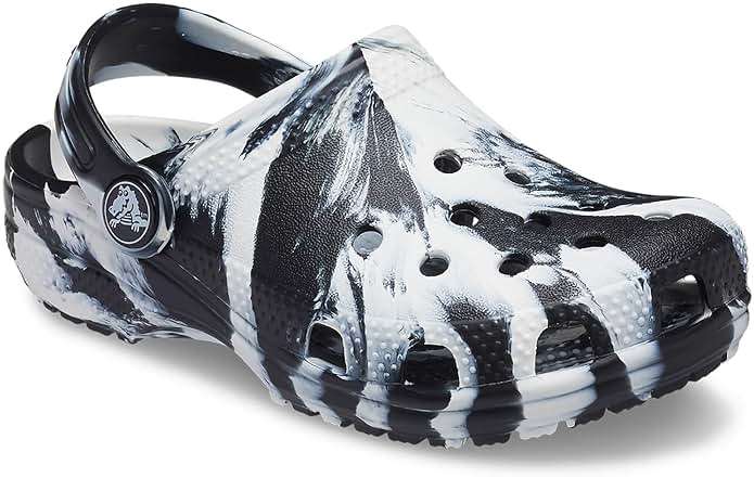 Crocs Unisex-Child Classic Watercolor Marbled Clog - Image 5