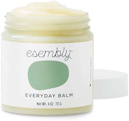 Esembly Everyday Balm, Organic Diaper Balm for Delicate Baby Skin, Diaper Rash Prevention, Multiple Uses Including Nipple Cream, Cradle Cap, Dry and Chapped Skin, Made in USA, 4oz - Image 1