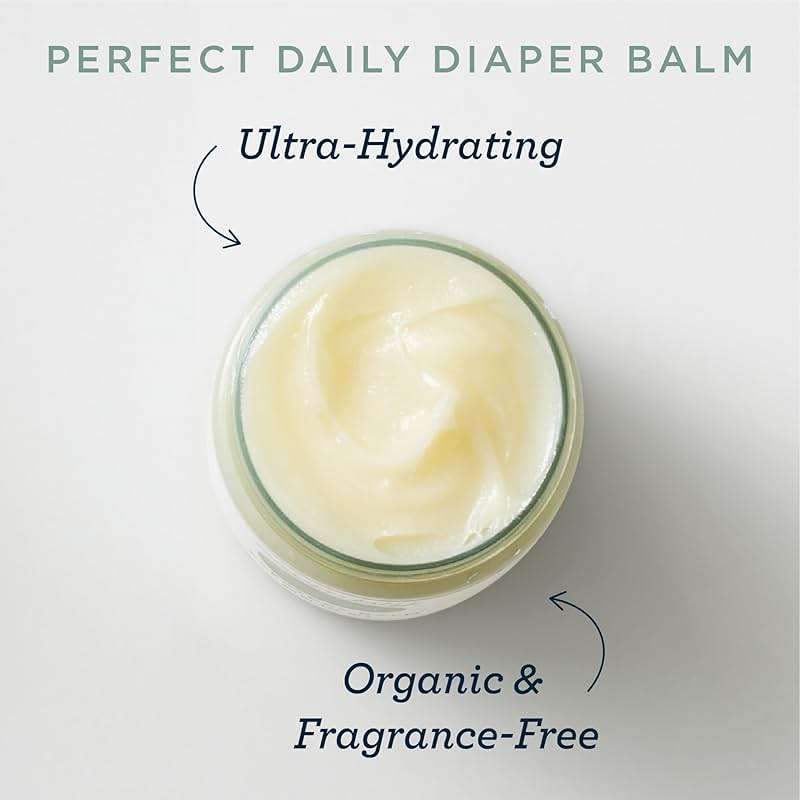 Esembly Everyday Balm, Organic Diaper Balm for Delicate Baby Skin, Diaper Rash Prevention, Multiple Uses Including Nipple Cream, Cradle Cap, Dry and Chapped Skin, Made in USA, 4oz - Image 3
