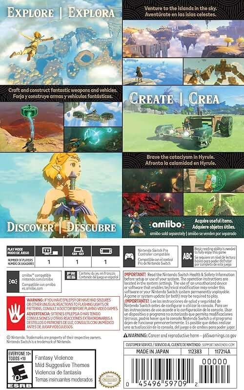 The Legend of Zelda: Tears of the Kingdom - Nintendo Switch (US Version) - Image 2
