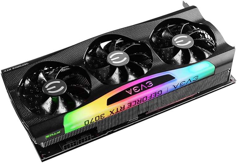 EVGA GeForce RTX 3070 FTW3 Ultra Gaming, 08G-P5-3767-KL, 8GB GDDR6, iCX3 Technology, ARGB LED, Metal Backplate, LHR - Image 8