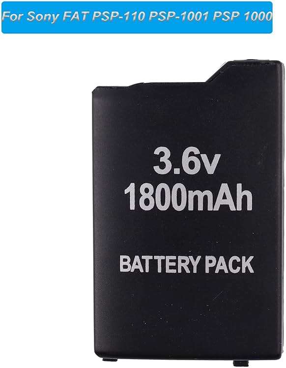 E-YIIVIIL Replacement Battery PSP-110 Compatible with Sony Fat PSP-110 PSP-1001 PSP 1000 Battery - Image 3